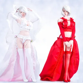 1/6 Scale Female Figure Clothes Set MM018 Two-dimensional Sexy Flower Wedding Suit Model for 12'' Action Figure Red/White Color
1/6 Scale Female Figure Clothes Set MM018 Two-dimensional Sexy Flower Wedding Suit Model for 12'' Action Figure Red/White Color