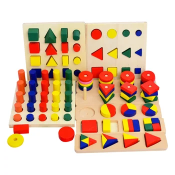 8PCS Wooden Educational Shape Color Recognition Geometric Board Block Stack Chunky Puzzle Toys for Kids Children
8PCS Wooden Educational Shape Color Recognition Geometric Board Block Stack Chunky Puzzle Toys for Kids Children