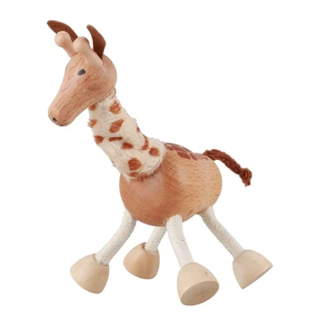 3D Wooden Cute Animal Building Blocks Decorative Doll Small Simulation Animal Model Baby Child Learning Toy Animal Statue Giraff
3D Wooden Cute Animal Building Blocks Decorative Doll Small Simulation Animal Model Baby Child Learning Toy Animal Statue Giraff
