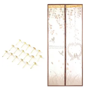 Summer Magnetic Fly Bug Anti Insect Mosquito Screen Clear Mesh Self-closed Soft Yarn Door Tulle Door Curtain Convenient
Summer Magnetic Fly Bug Anti Insect Mosquito Screen Clear Mesh Self-closed Soft Yarn Door Tulle Door Curtain Convenient