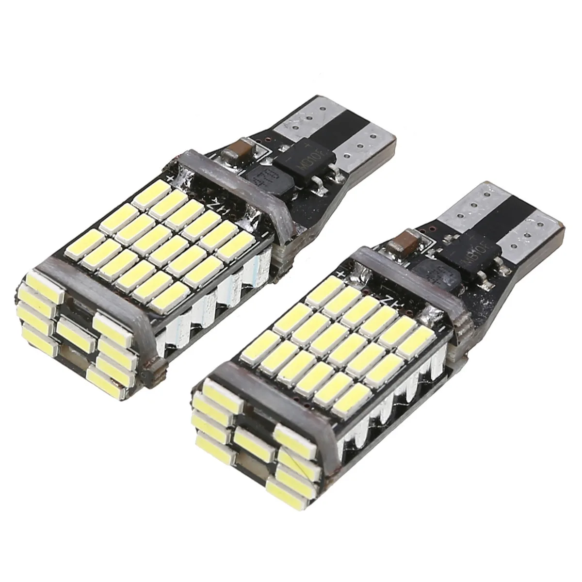 Car Reversing Lamp T15 4014 45smd Decoding Non Polar Bright Reversing Lamp Turn Signal CANbus Brake Light Led Lights for Car
Car Reversing Lamp T15 4014 45smd Decoding Non Polar Bright Reversing Lamp Turn Signal CANbus Brake Light Led Lights for Car
