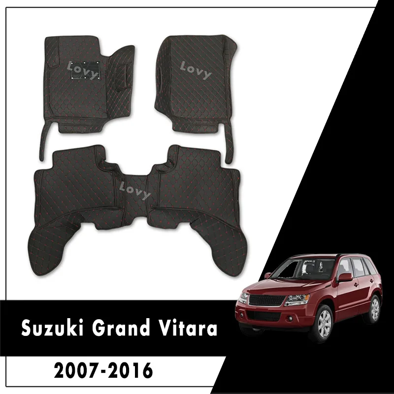 Автомобильные коврики для Suzuki Grand Vitara 2016 2015 2014 2013 2012 2011 2010 2009 2008 2007 чехлы