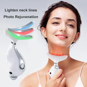 Little Dolphin Facial Neck Massager Led Photon Therapy Heating Face Neck Wrinkle Removal Machine Reduce Double Chin Skin Lifting
Little Dolphin Facial Neck Massager Led Photon Therapy Heating Face Neck Wrinkle Removal Machine Reduce Double Chin Skin Lifting