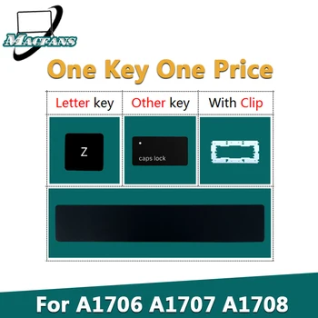 Replacement A1706 Keycap US UK Layout for Macbook Pro A1707 A1708 Keycap One Black Key One White Clip A1706 Key 2016 2017
Replacement A1706 Keycap US UK Layout for Macbook Pro A1707 A1708 Keycap One Black Key One White Clip A1706 Key 2016 2017