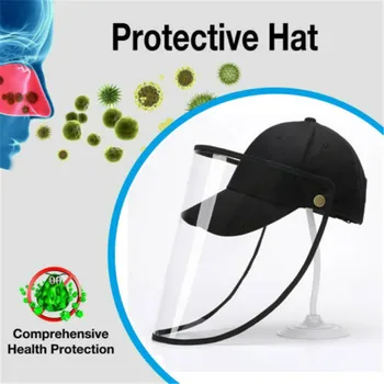 Anti-Virus Safety Hat Anti Fog Dust Splash-proof Baseball Hat Work Full-face with Protection Cover Unisex Baseball Cap
Anti-Virus Safety Hat Anti Fog Dust Splash-proof Baseball Hat Work Full-face with Protection Cover Unisex Baseball Cap