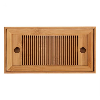 Bamboo Tea Trays Kung Fu Tea Accessories Tea Tray Table With Drain Rack 25X14X3.5Cm Chinese Tea Serving Tray Set
Bamboo Tea Trays Kung Fu Tea Accessories Tea Tray Table With Drain Rack 25X14X3.5Cm Chinese Tea Serving Tray Set