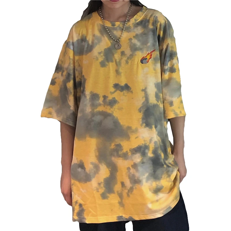 Loose Oversized Embroidery Gothic Fire Paisley Block Print Multicolor Hip Hop Hippie Streetwear Tee Top T Shirt Harajuku T-Shirt
Loose Oversized Embroidery Gothic Fire Paisley Block Print Multicolor Hip Hop Hippie Streetwear Tee Top T Shirt Harajuku T-Shirt