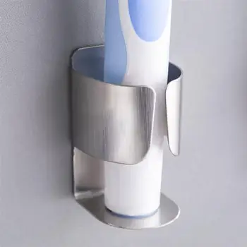 Electric Toothbrush Holder Wall-mount Stainless Steel Single Toothpaste Holder
Electric Toothbrush Holder Wall-mount Stainless Steel Single Toothpaste Holder