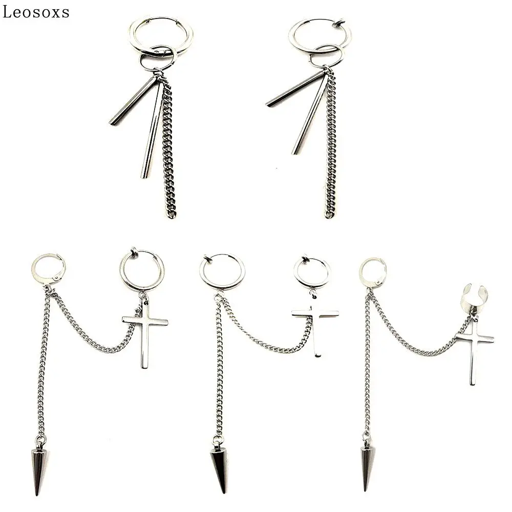 Leosoxs Bounce di cool girl punk dark feather chain without pierced ears integrated ear bone clip earring hip hop ear clip
Leosoxs Bounce di cool girl punk dark feather chain without pierced ears integrated ear bone clip earring hip hop ear clip