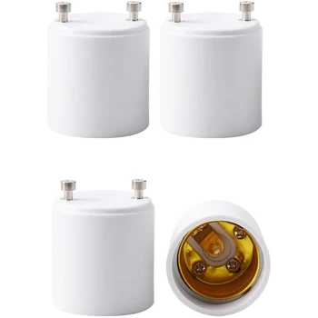 GU24 to E26 E27 Adapter 4-Pack Heat Resistant Up to 200℃ Fire Resistant Converts GU24 Pin Base Fixture to E26 E27 Standard Screw
GU24 to E26 E27 Adapter 4-Pack Heat Resistant Up to 200℃ Fire Resistant Converts GU24 Pin Base Fixture to E26 E27 Standard Screw