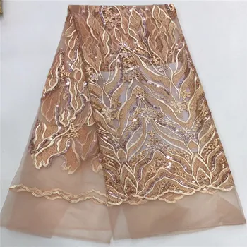 Madison African French Sequins Lace Fabric 2019 African Tulle Lace Fabric High Quality Nigerian Sequins Lace Embroidered Wedding
Madison African French Sequins Lace Fabric 2019 African Tulle Lace Fabric High Quality Nigerian Sequins Lace Embroidered Wedding