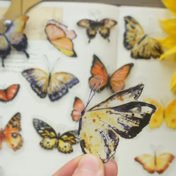 38pcs MIX Size Yellow Black Forest Butterfly Style PVC Sticker Scrapbooking DIY Gift Packing Label Decoration Tag
38pcs MIX Size Yellow Black Forest Butterfly Style PVC Sticker Scrapbooking DIY Gift Packing Label Decoration Tag