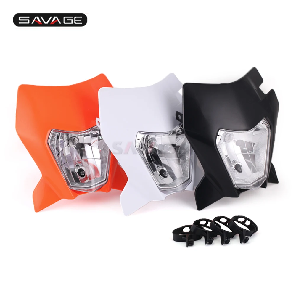 2020 Universal Headlight For KTM EXC EXCF SX SXF XC XCW XC-F XCF-W 125 200 250 300 350 450 500 Motorcycle Headlamp Head Light
2020 Universal Headlight For KTM EXC EXCF SX SXF XC XCW XC-F XCF-W 125 200 250 300 350 450 500 Motorcycle Headlamp Head Light