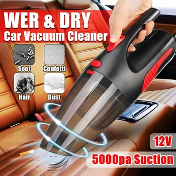 5000Pa Powerful Auto Car Vacuum Cleaner Portable Handheld 120W Wet&Dry Dual Use Rechargeable Home Car Vacuum Cleaner Tools
5000Pa Powerful Auto Car Vacuum Cleaner Portable Handheld 120W Wet&Dry Dual Use Rechargeable Home Car Vacuum Cleaner Tools