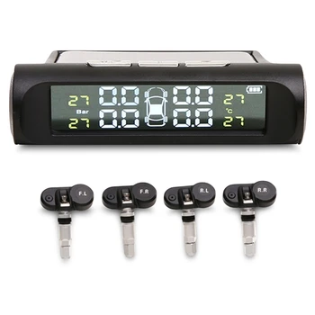 New Tire Pressure Monitoring System Solar TPMS Real-time Tester with 4 Internal Sensors car accessories XZ-77
New Tire Pressure Monitoring System Solar TPMS Real-time Tester with 4 Internal Sensors car accessories XZ-77