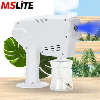 Nano spray gun hand - held household spray gun mist machine blue light steam smoke apparatus 
Nano spray gun hand - held household spray gun mist machine blue light steam smoke apparatus