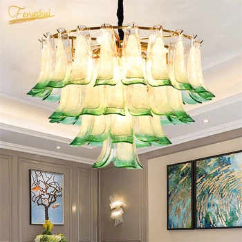 Modern LED Crystal Pendant Lamp Lighting Nordic Petal Decoration Pendant Lights Living Room Bedroom Hotel Cafe Loft Hanging Lamp
Modern LED Crystal Pendant Lamp Lighting Nordic Petal Decoration Pendant Lights Living Room Bedroom Hotel Cafe Loft Hanging Lamp