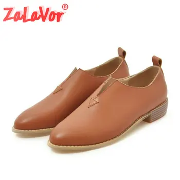 ZALAVOR Spring Women Pumps Round Toe Low Heel Leather Slip On Shallow Simple Shoes Retro Ladies Footwear Black Size 34-48
ZALAVOR Spring Women Pumps Round Toe Low Heel Leather Slip On Shallow Simple Shoes Retro Ladies Footwear Black Size 34-48