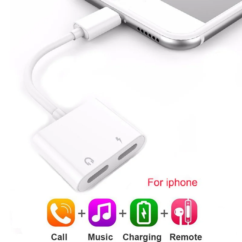 2 in 1 charger cable Lightning to lighting Headphone Jack Adapter for iphone 7 7p 8 8p x xs xsmas
2 in 1 charger cable Lightning to lighting Headphone Jack Adapter for iphone 7 7p 8 8p x xs xsmas