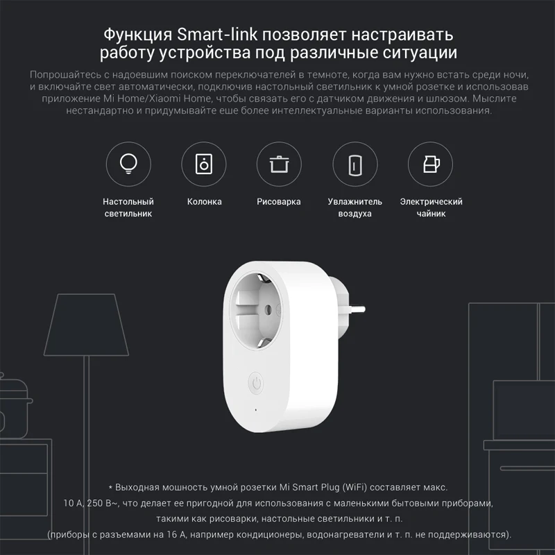 Xiaomi Mi Power Plug Умная Розетка