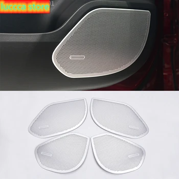 For Jaguar F-Pace F Pace Car Styling accessories Chrome aluminum alloy door speaker cover Trim Sticker 4 pcs/set
For Jaguar F-Pace F Pace Car Styling accessories Chrome aluminum alloy door speaker cover Trim Sticker 4 pcs/set
