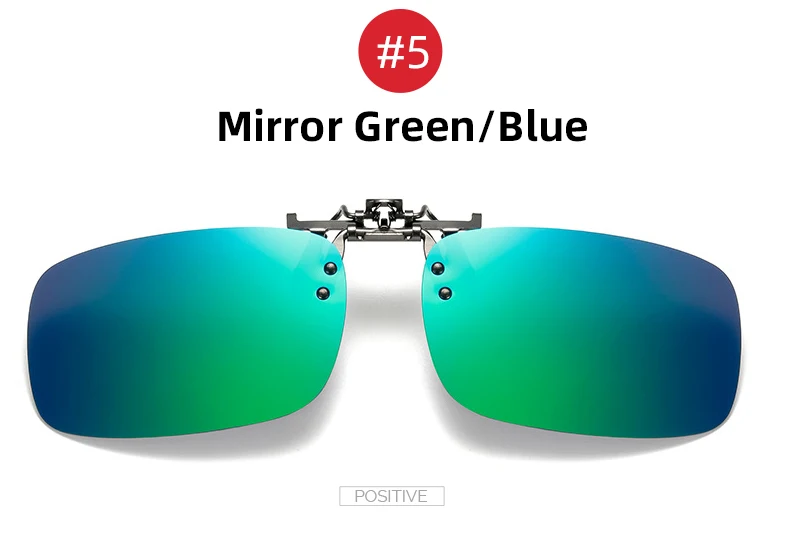 Clip on Sunglasses Men Polarized Lens with Metal Clips 41 Ha260d363d2fd40afb1081fe1c5badbdeq