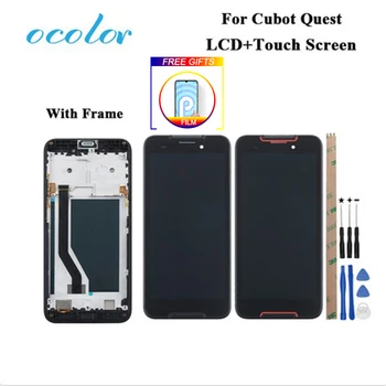 ocolor For Cubot Quest LCD Display and Touch Screen 5.5'' Assembly With Tools +Adhesive For Cubot Quest Phone With Frame + Film
ocolor For Cubot Quest LCD Display and Touch Screen 5.5'' Assembly With Tools +Adhesive For Cubot Quest Phone With Frame + Film