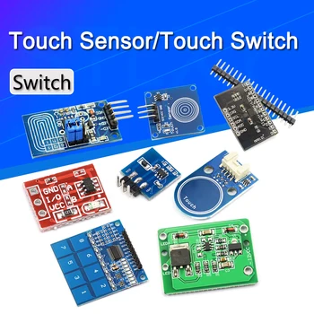5/2/1PCS 1/4/8Channel TTP223 TTP224 TTP226 Jog Digital Touch Button Sensor Capacitive Switch Modules Accessories for Arduino
5/2/1PCS 1/4/8Channel TTP223 TTP224 TTP226 Jog Digital Touch Button Sensor Capacitive Switch Modules Accessories for Arduino