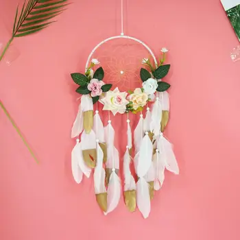 Wedding Decoration Dream Catcher Net Hanging Home Girls Room Decoration Flower Feather Wind Chime Dreamcarcher Craft Gift
Wedding Decoration Dream Catcher Net Hanging Home Girls Room Decoration Flower Feather Wind Chime Dreamcarcher Craft Gift