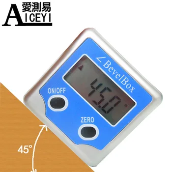Promotional Digital Bevel Box Electronic Angle Level Meter Metal Shell with Magnetic Gradient Slope Measuring Instrument DP-180C
Promotional Digital Bevel Box Electronic Angle Level Meter Metal Shell with Magnetic Gradient Slope Measuring Instrument DP-180C