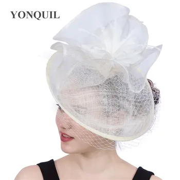 Red sinamay big derby headpiece for elegant women church fascinator hats feathers flower chapeau cap mesh headwear with headband
Red sinamay big derby headpiece for elegant women church fascinator hats feathers flower chapeau cap mesh headwear with headband