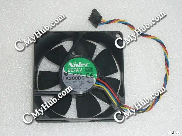 

For Nidec TA300DC M35613-35 DC12V 0.25A 8025 8CM 80mm 80x80x25mm 5Pin Cooling Fan