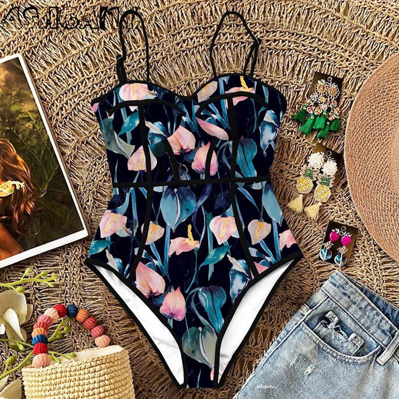 FREE SHIPPING Monokini Bikini Aesthetic Print JKP4356