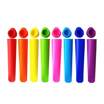8Pcs Creative DIY Ice Cream Ice Mold Silicone Mold Silicone Handheld sicle Mold Tray Moldes
8Pcs Creative DIY Ice Cream Ice Mold Silicone Mold Silicone Handheld sicle Mold Tray Moldes