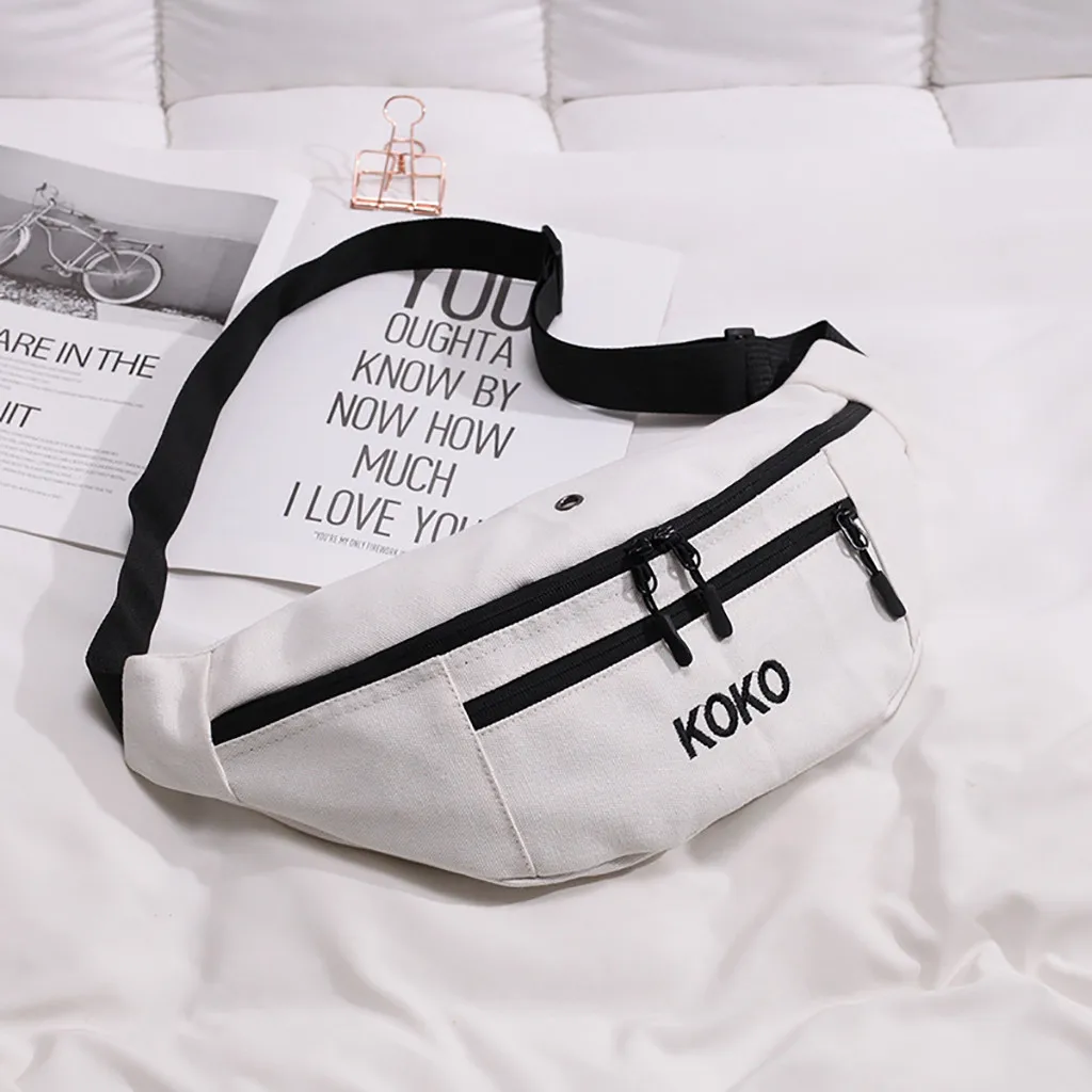 Men And Women simple With Print Letter Waist Bag Couple Bag Fashion Sport Waist Pocket Bag Single Shoulder Bag Hasp Bag 20H 
Men And Women simple With Print Letter Waist Bag Couple Bag Fashion Sport Waist Pocket Bag Single Shoulder Bag Hasp Bag 20H