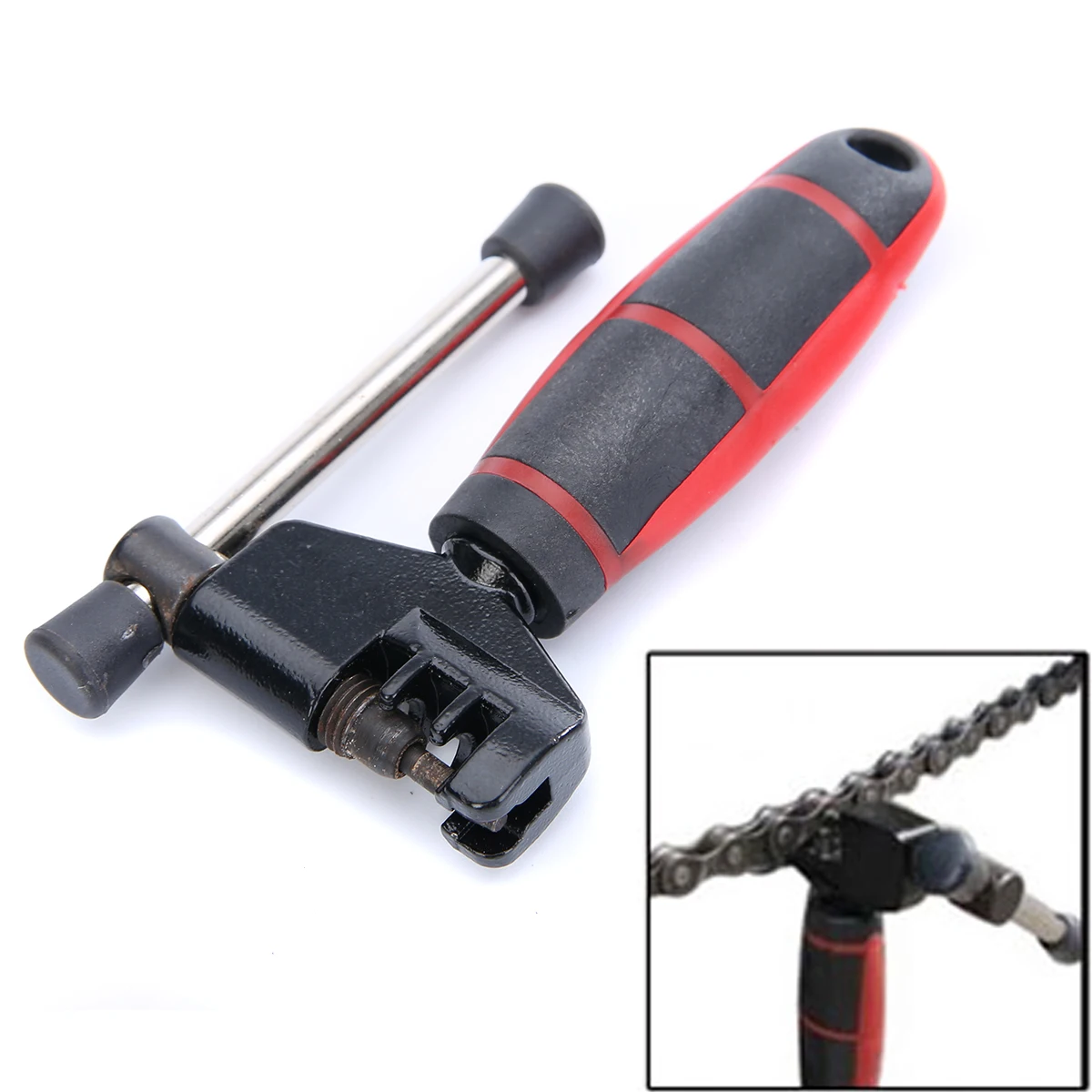 Bike Bicycle Cycle Chain Double Driving Pin Remover Link Breaker Splitter Extractor Tool Kit Suitable for 8/9/10 Speed Chains
Bike Bicycle Cycle Chain Double Driving Pin Remover Link Breaker Splitter Extractor Tool Kit Suitable for 8/9/10 Speed Chains