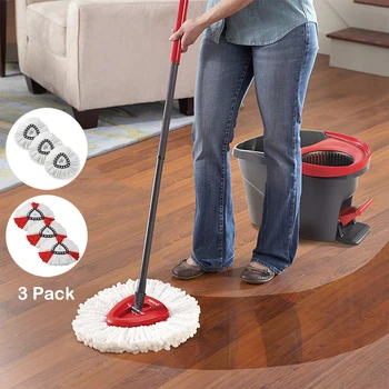 3pcs 360-Rotating Microfiber Spin Mop Clean Refill Replacement Floor Mop Heads House Home Floor Cleaning For Vileda O-cedar D30
3pcs 360-Rotating Microfiber Spin Mop Clean Refill Replacement Floor Mop Heads House Home Floor Cleaning For Vileda O-cedar D30