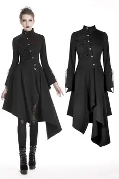 Darkinlove Women's Punk Stand Collar Long Sleeved Dresses With Oblique Asymmetrical Shape JW208
Darkinlove Women's Punk Stand Collar Long Sleeved Dresses With Oblique Asymmetrical Shape JW208