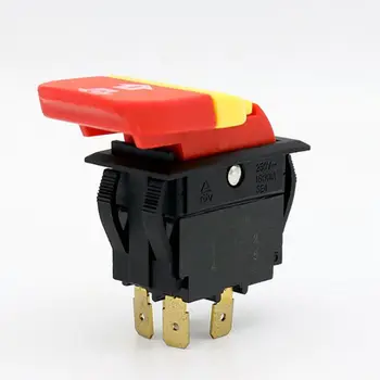 1pc 20/12A 125/250V 5E4 Wooden Machinery Electromagnetic Push Button Switches for Electric Power Tool
1pc 20/12A 125/250V 5E4 Wooden Machinery Electromagnetic Push Button Switches for Electric Power Tool