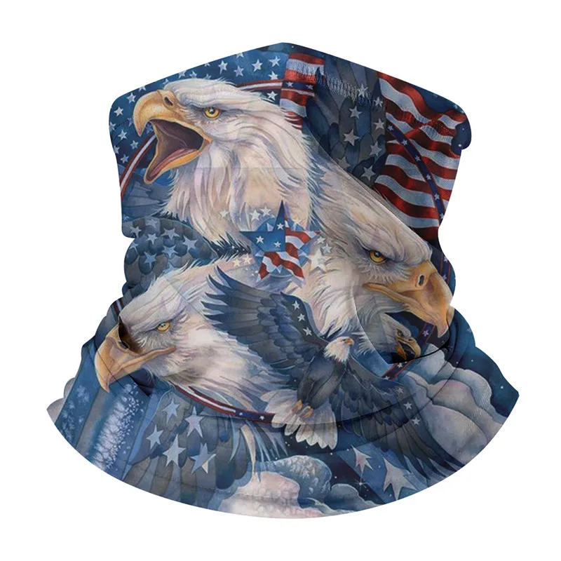 American Flag Eagle Pattern Magic Scarf Cycling Seamless Balaclava Head Scarves Outdoor Sports Headband Neck Warmer Neck Gaiter
American Flag Eagle Pattern Magic Scarf Cycling Seamless Balaclava Head Scarves Outdoor Sports Headband Neck Warmer Neck Gaiter