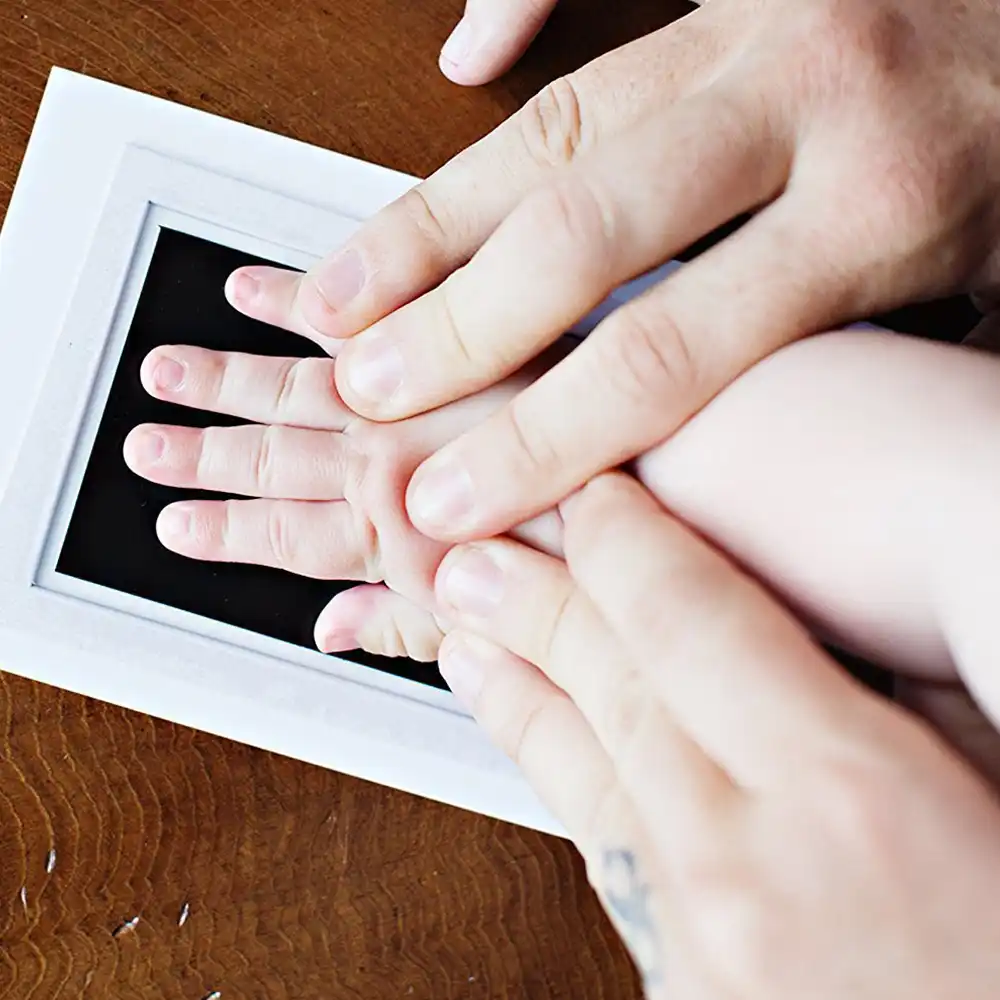 high quality baby non-toxic handprint footprint imprint kit baby
