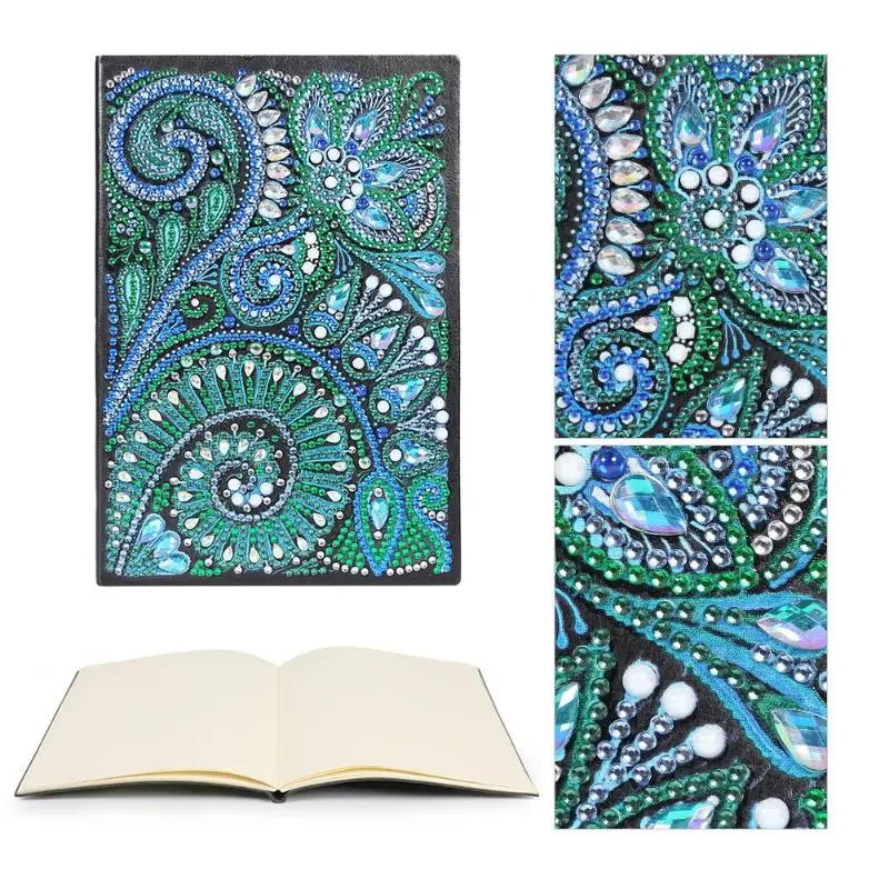 Newest 5D DIY Mandala Diamond Painting Special Shaped Diamond Embroidery 50 Pages Sketchbook A5 Notebook DIY Craft Kit
Newest 5D DIY Mandala Diamond Painting Special Shaped Diamond Embroidery 50 Pages Sketchbook A5 Notebook DIY Craft Kit