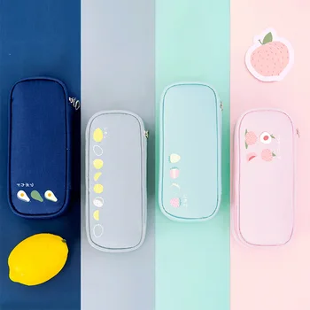 Kawaii Friut Pencil Case Large Capacity Pencil Box Cute Avocado Peach Pencilcase Pencil Bag For Student Girl School Stationery 
Kawaii Friut Pencil Case Large Capacity Pencil Box Cute Avocado Peach Pencilcase Pencil Bag For Student Girl School Stationery