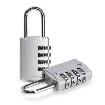2 Pcs Padlock Code 4 Digit Security Anti-theft Zinc Alloy perfect for Locker, Travel Case Etc-Silver Gate
2 Pcs Padlock Code 4 Digit Security Anti-theft Zinc Alloy perfect for Locker, Travel Case Etc-Silver Gate