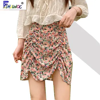 2020 Summer Cute Mini Skirts Hot Sales Women Korean Japanese Style Flhjlwoc Design Floral Printed Vintage Draped Pencil Skirt
2020 Summer Cute Mini Skirts Hot Sales Women Korean Japanese Style Flhjlwoc Design Floral Printed Vintage Draped Pencil Skirt