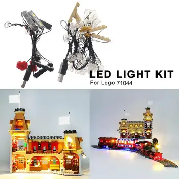 For LEGO Model Train Station 71044 Creative Assembly Building Blocks LED Light LED Lighting Kit For LEGO 71044
For LEGO Model Train Station 71044 Creative Assembly Building Blocks LED Light LED Lighting Kit For LEGO 71044