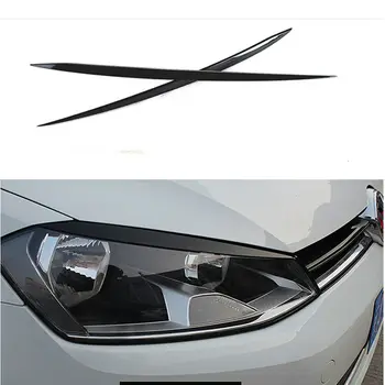 2Pcs Car Front Headlight Eyelid Trim Sticker ABS Black Car Styling Exterior Sticker Accessories For Volkswagen Golf 7
2Pcs Car Front Headlight Eyelid Trim Sticker ABS Black Car Styling Exterior Sticker Accessories For Volkswagen Golf 7