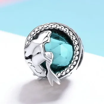 Qikaola Real 925Silver Mermaid Charm Glass Bead Fit Original Design Bracelets Pendant For Women Luxury Jewelry
Qikaola Real 925Silver Mermaid Charm Glass Bead Fit Original Design Bracelets Pendant For Women Luxury Jewelry
