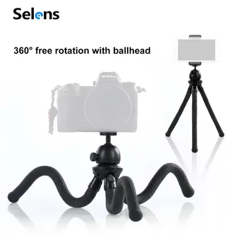 Selens Travel Flexible Octopus For Camera Gopro For iPhone For Huawei For Smartphone DSLR SLR Vlog Tripod Portable 2 in 1 Tripod
Selens Travel Flexible Octopus For Camera Gopro For iPhone For Huawei For Smartphone DSLR SLR Vlog Tripod Portable 2 in 1 Tripod