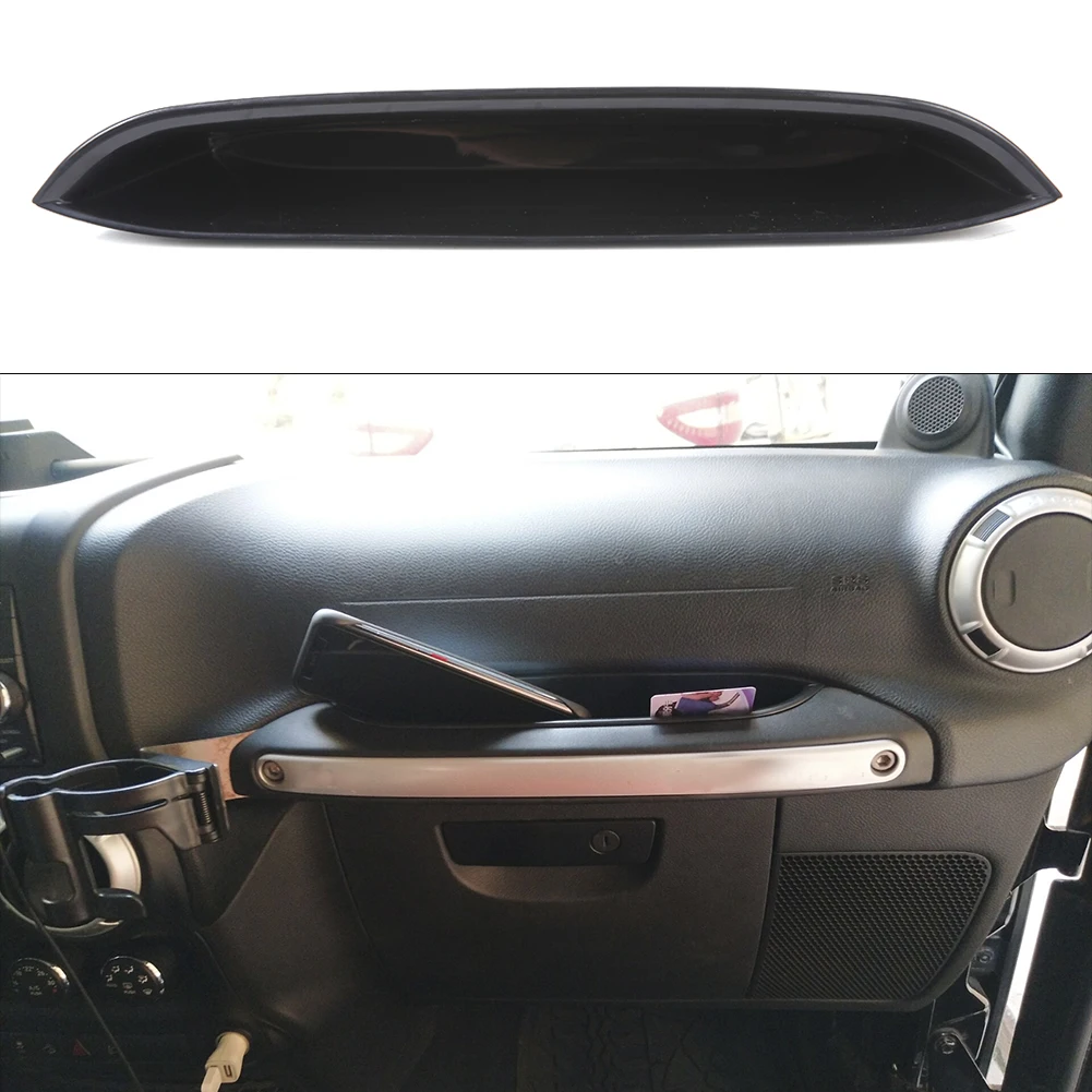 

Right Passenger Side Door Car Grab Handle Storage Tray Organizer Box For Jeep Wrangler JK 2011 2012 2013 2014 2015 2016 2017 ABS